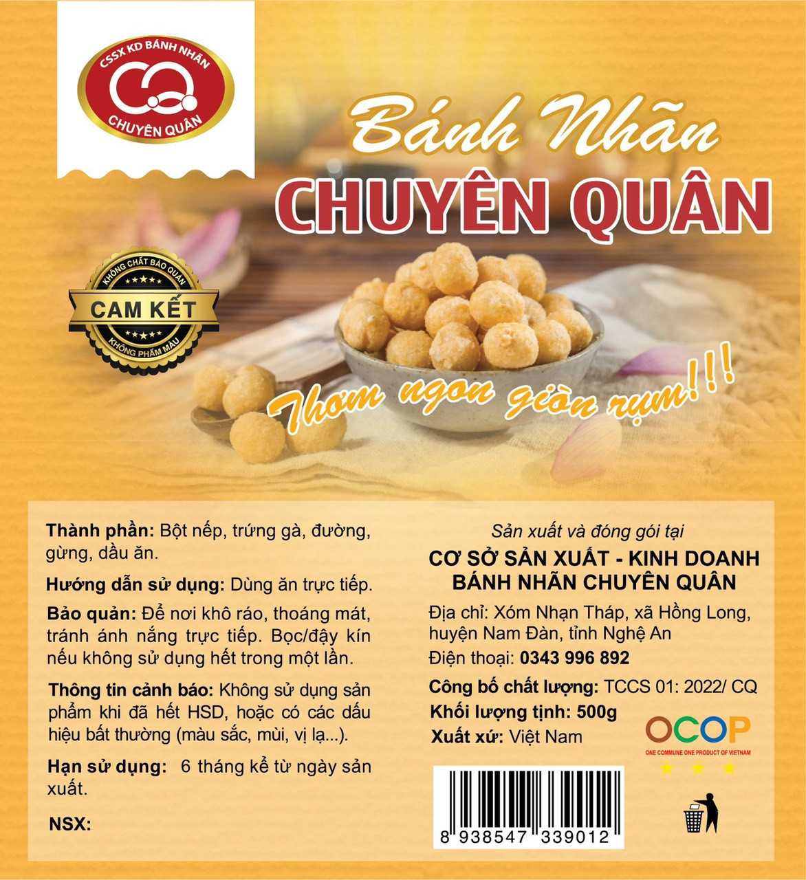 Bánh nhãn Chuyên Quân