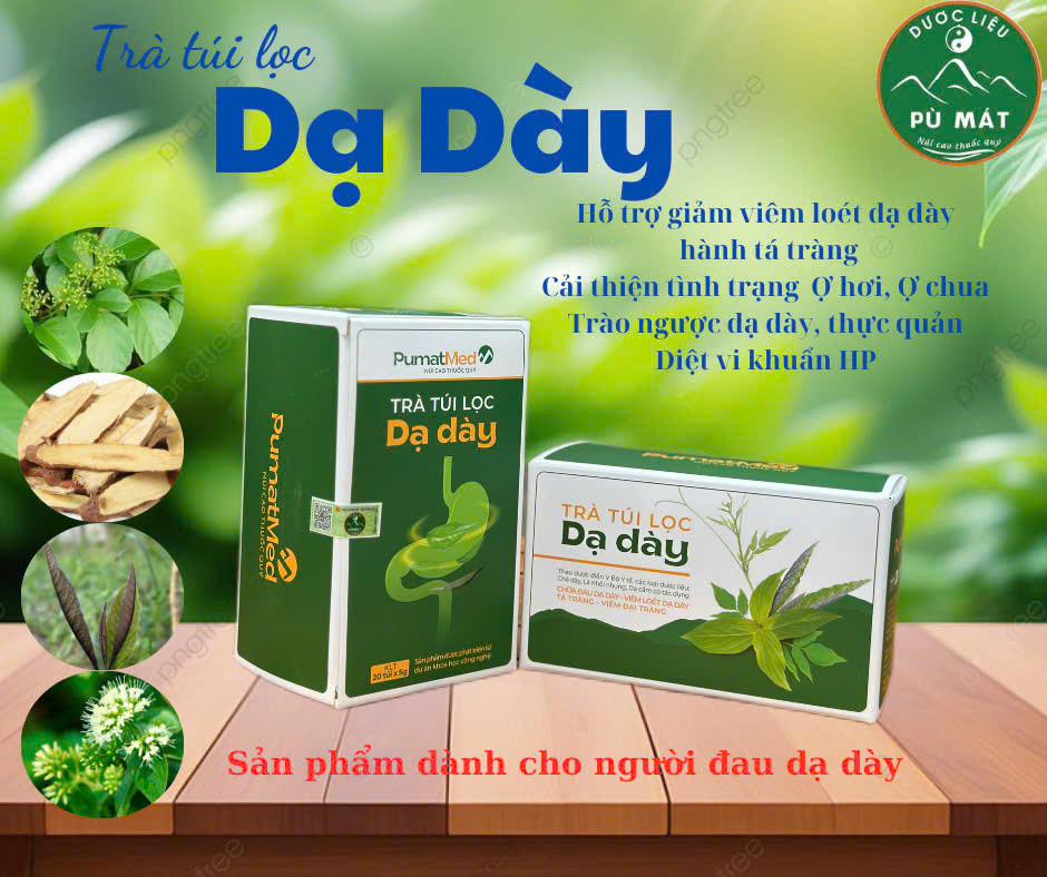 Trà túi lọc dạ dày